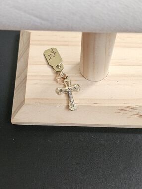 14k Gold Two Tone Pendant